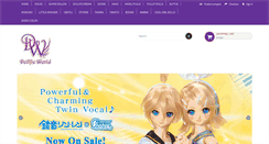 Desktop Screenshot of dollfieworld.com